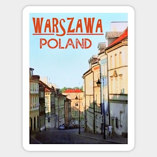 WARSZAWA - POLAND Sticker